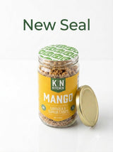 Kin Kitchen non-GMO Granola & Organic Quinoa Crisps, in a Glass Jar Recyclable and Resusable. Made with Real Fruit. No Aritificial Colors, Flavors, or