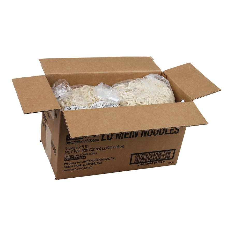Amoy Lo Mein Noodles, 5 Pound -- 4 per case.