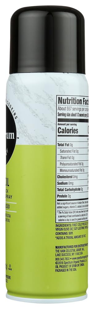 Spectrum Extra Virgin Olive Oil Spray, 6-ounces (Pack of3)