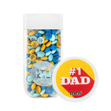 M&M'S Father's Day Milk Chocolate Candy Gift Jar, 12.7 oz