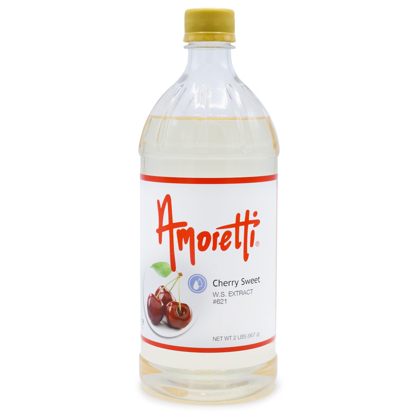 Amoretti - Cherry Sweet Extract Water Soluble 2 oz - Highly Concentrated & Perfect For Pastry, Savory, Brewing, and more, Preservative Free, Vegan