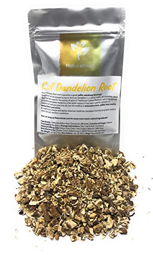 Dried Dandelion Root - Great Coffee Substitute Beverage - Enjoyed As Tea - 100% Dandelion Root (Taraxacum Officinale) - 2.11oz / 60g