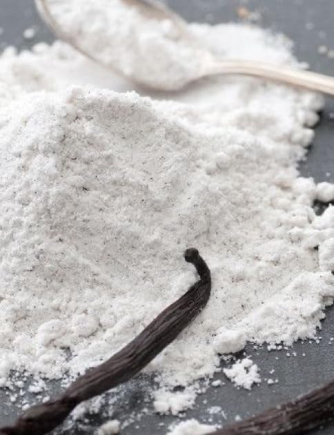 VANILLA POWDER - Pantry Essential! For Baking and Confectionery, Desserts, Custards, Warm Drinks, Smoothies, Coctails, Ice Cream, Savory Dishes