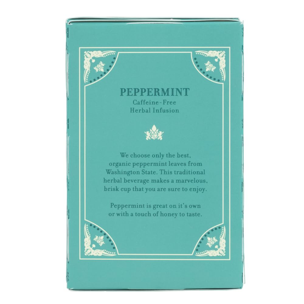 Harney & Sons Peppermint Tea, 40 Tea Bag Box