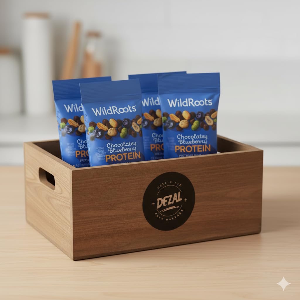 WildRoots Chocolatey Blueberry Protein Trail Mix, Single Serve, 1.75 oz, 12 Pack