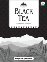 Sanskar Nepal - Black Tea, Single-Origin Black Tea from Nepal, High-Altitude-Grown Loose Leaf Tea, 50 g/1.7 oz Bag Yields 25 Cups