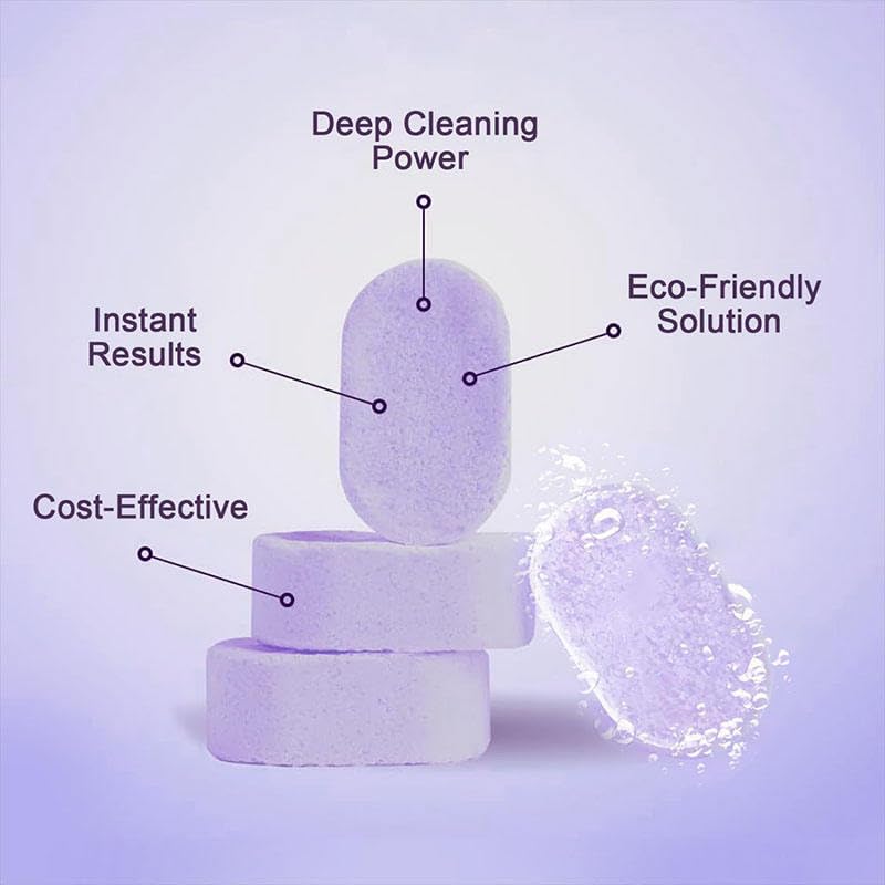 BEEKEVOR Multi-Purpose Cleaning System with Spray Bottle and Concentrated Tablets, All-Purpose Cleaner for Kitchen, Bathroom, Oven, Grill