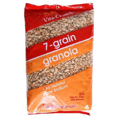 Vita-Crunch Granola, 7-Grain Crunch, 2-Pound Bag (Pack of 6)