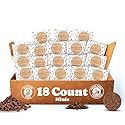 Love + Chew Mini Vegan Cookies, Gluten Free, 3g Plant Based Protein Per Cookie with Dark Chocolate and Coffee, Healthy Snacks for Adults, Individually