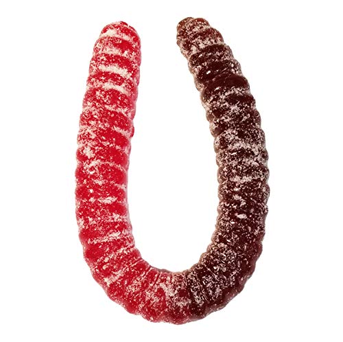 The Gummy Bear Guy (TM) | Sour World's Largest Gummy Worm (TM) - Cherry/Cola (Cherry/Cola)