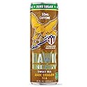 HAWK ENERGY SWEET TEA - JADE DRAGON TEA - Premium Sugar Free Energy Drink - 12 Pack - 12 oz cans - Focus and Power - 30mg Caffeine, BCAA's, B6/B12
