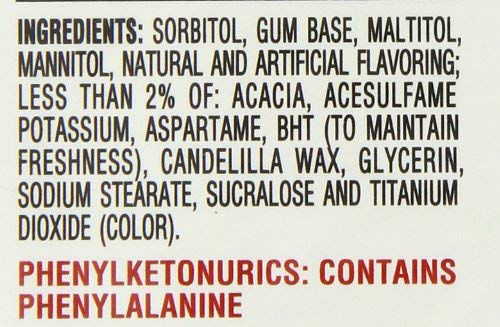 Trident White Gum - Spearmint - 9 Count
