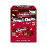 Goldenberg's Peanut Chews Original Dark, Gluten Free, Individually Wrapped, 100 Pieces, 32 oz (2lbs)