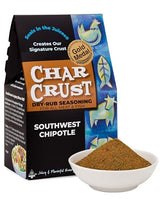 Char Crust Dry-Rub Seasonings Southwest Chipotle | All-in-one seasonings | Perfect for Chicken, Fish, Burgers, Steak, Wings | Signature Crust that