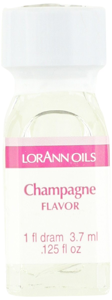 LorAnn Sparkling Wine SS Flavor, 1 dram bottle (.0125 fl oz - 3.7ml - 1 teaspoon)- 12 pack