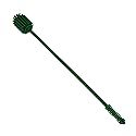 LEM Products Silicone Dual-Head Stuffing Tube Cleaning Brush, Bottle Brush, Green, 12"