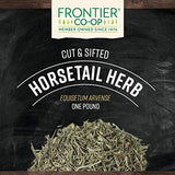 Frontier Co-op Horsetail Herb, 1lb Bulk Bag, Cut and Sifted | Premium Dried Grass | for Horsetail Tea and Herbal Use, Natural and Kosher