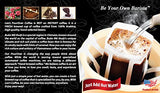 Lee's Coffee Pourover Exclusive Fresh Ground Coffee Filter Packs, Vietnam Buon Me Thuot Delight, 16 Count