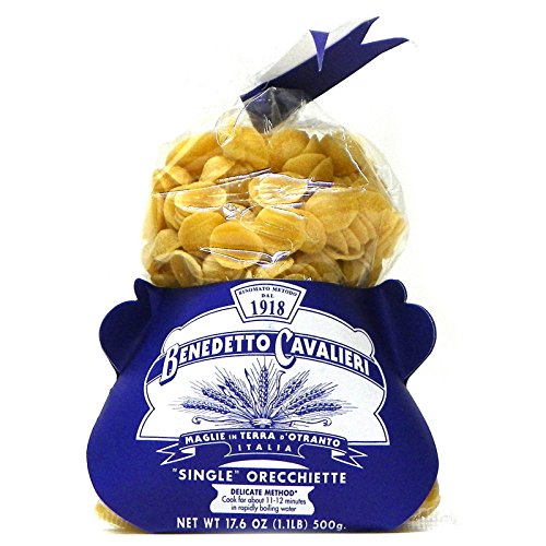 Benedetto Cavalieri Orecchiette, 17.6-Ounce Bags (Pack of 2)