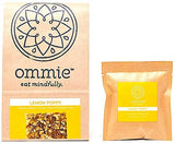 Ommie Snacks Nut-Free Energy Bar (7 Pack) - Lemon Poppy Fruit & Seed Granola Bar | Allergy Free: Nut Free, Gluten Free, Soy Free, Egg Free, Dairy Free