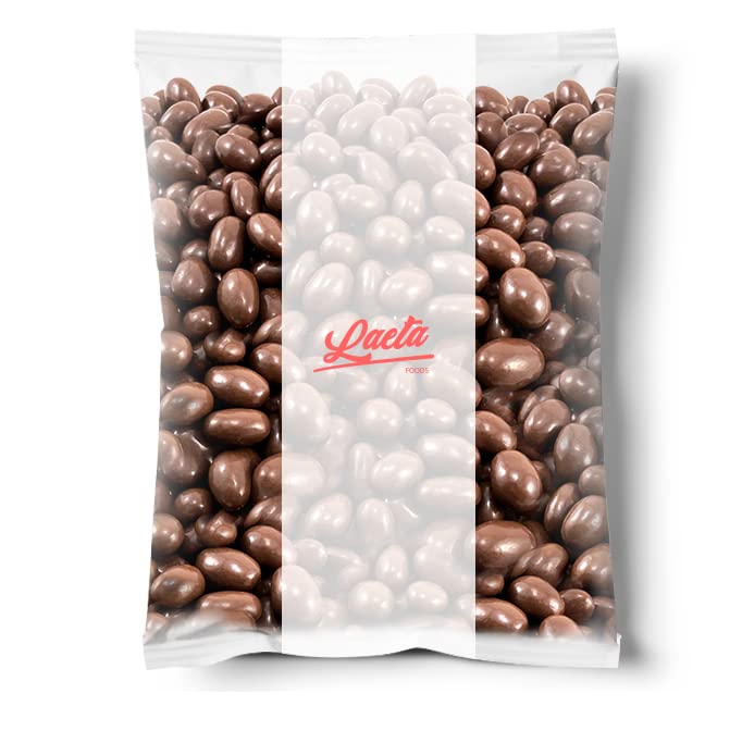 Milk Chocolate Covered Almonds | 2 Lb Bulk Bag | Roasted Chocolate Covered Nuts | Creamy & Crunchy Office Candy | Gourmet Party Favor & Gift Basket