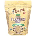 Bob's Red Mill Organic Golden Flaxseed Meal, 16oz (Pack of 1) - Non GMO, Vegan, Paleo Friendly, Keto Friendly, Kosher