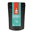 Nutty Yogi Immunity Tea | Herbal Green Tea with Tulsi, Lemon, Cinnamon & Ginger I Ayurvedic Blend I 50g | 100% Natural