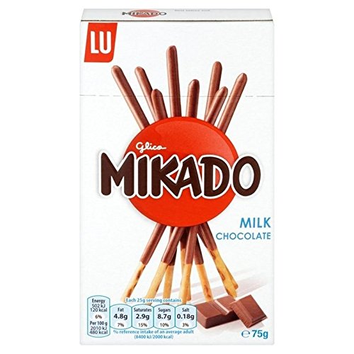 Mikado Milk Chocolate Biscuit 75g - Pack of 2