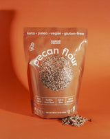 RANCHO PECANA - Natural Pecan Flour, 1 LB, non-GMO, Grain Free, Gluten Free, Heart Healthy, Kosher, Organic Nuts, Vegan, Keto, 3g Protein per 1 oz
