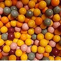 1 Pound All Natural Bubble Gum Tree Hugger Assorted Gumballs Fantastic Fruit Bulk Packed Delicous Taste 22mm Aprx 3/4"