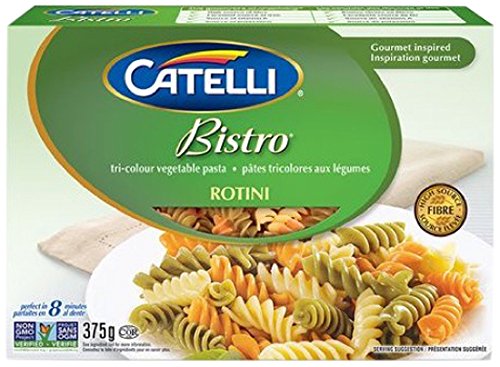 Catelli Bistro Tri-Colour Rotini Pasta, 375g/13.2 oz