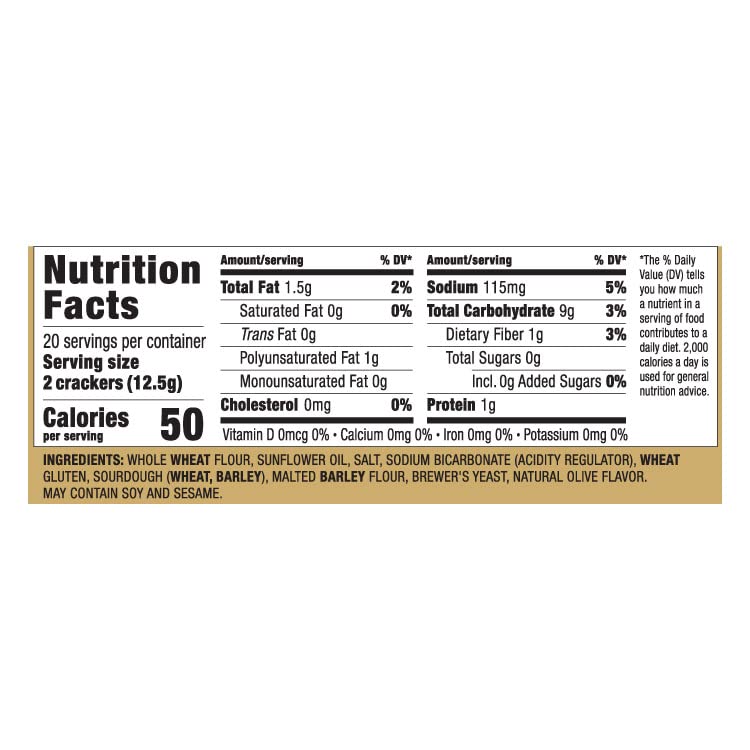 Only Kosher Candy Simply Saltines Whole Wheat Crackers, Crunchy Oven Baked Kosher Parve Non-GMO, No Artificial Flavor and Color Contain 8 Stay Fresh