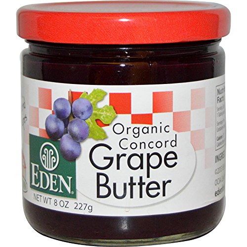 Eden Foods Grape Butter Org, 8 oz