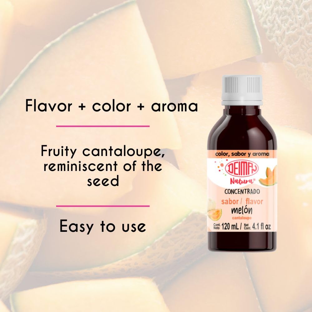 Deiman Natura Artificial Food Flavoring Cantaloupe Concentrate (33.8 fl oz)
