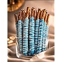 Ronita's bakery Sweet baby blue chocolate covered pretzels 12 Rods