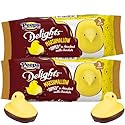 Original Peeps Delights, Milk Chocolate Dipped Marshmallow Chicks, Easter Basket Stuffer Candy, 1.5 Ounces (Pack of 2)