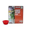 KING BUY BOX Cup 1 PCS Bundle with Organic House Decaf Coffee K-Cups, 120 Count. compatible with Kirkland Signature
