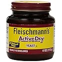 Fleischmanns Yeast, ActiveDry 4 oz Jar