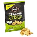 Jacob's Cracker Crisps Sour Cream & Chive 150g - Pack of 2