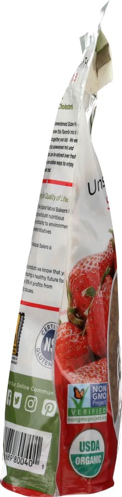 New England Naturals Granola,Og2,Strwbry,Unsw 11 Oz (Pack Of 6)6