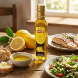 BASSO 1904 - Lemon Oil, Infused Premium Extra Virgin Olive Oil, 8.5 Fl Oz (250 ml), Finishing, Cooking, Dipping, Dressing, and Tasting