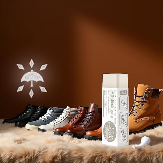 2Pcs White Suede and Nubuck Eraser,Sheepskin Shoe Cleaning Eraser Leather Fabric Shoes Care White Sneakers Cleaner Dirt Remover Quickly Remove Dust