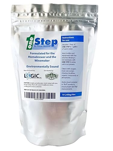 Enobrew One Step No Rinse Cleanser (1 lb) Homebrew Cleaner in Foil Pouch