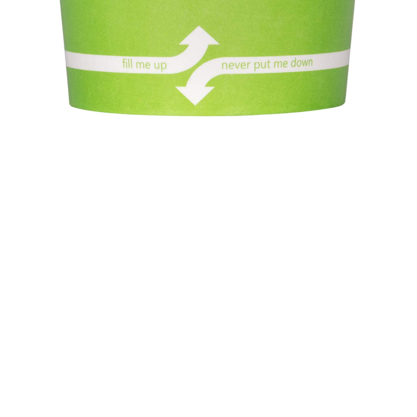 Karat [4oz - 1000 ct] Green Paper Food Container for Hot or Cold Food, Ice Cream, Noddles and Salad, 2.99" Rim (C-KDP4 Green)
