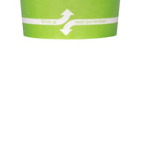 Karat [4oz - 1000 ct] Green Paper Food Container for Hot or Cold Food, Ice Cream, Noddles and Salad, 2.99" Rim (C-KDP4 Green)
