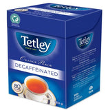 Tetley Orange Pekoe Decaffeinated Tea 80 Decaf Tea Bags 160g {Imported from Canada}
