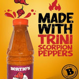 Bertie's Trinidad Scorpion Pepper Sauce (26Oz./750ml)