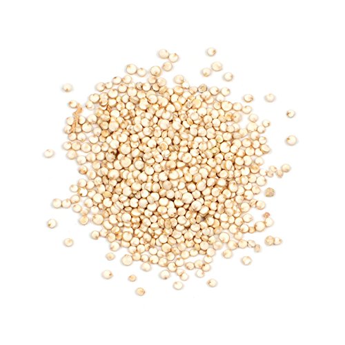 Organic White Quinoa, 10 lb - USDA Certified Whole Grain, Gluten Free Ancient Grain, Bulk 10 Pound Bag by Woodland Gourmet