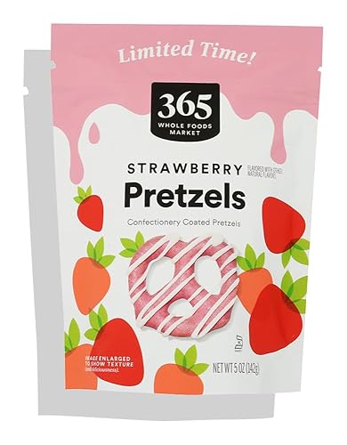 365 by Whole Foods Market Strawberry Drizzle Pretzel, 5 OZ