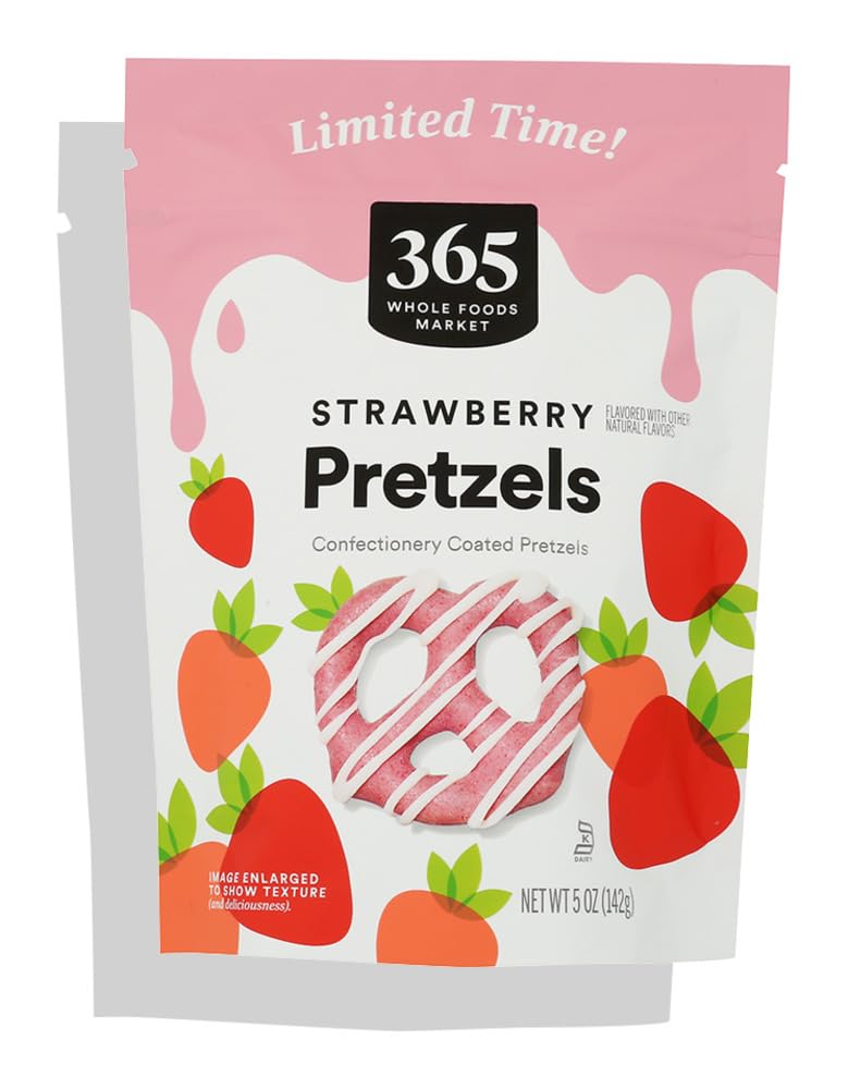 365 by Whole Foods Market Strawberry Drizzle Pretzel, 5 OZ